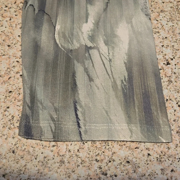 One World Abstract Design Grey & White Long Sleeve Top size 3X - Picture 14 of 14